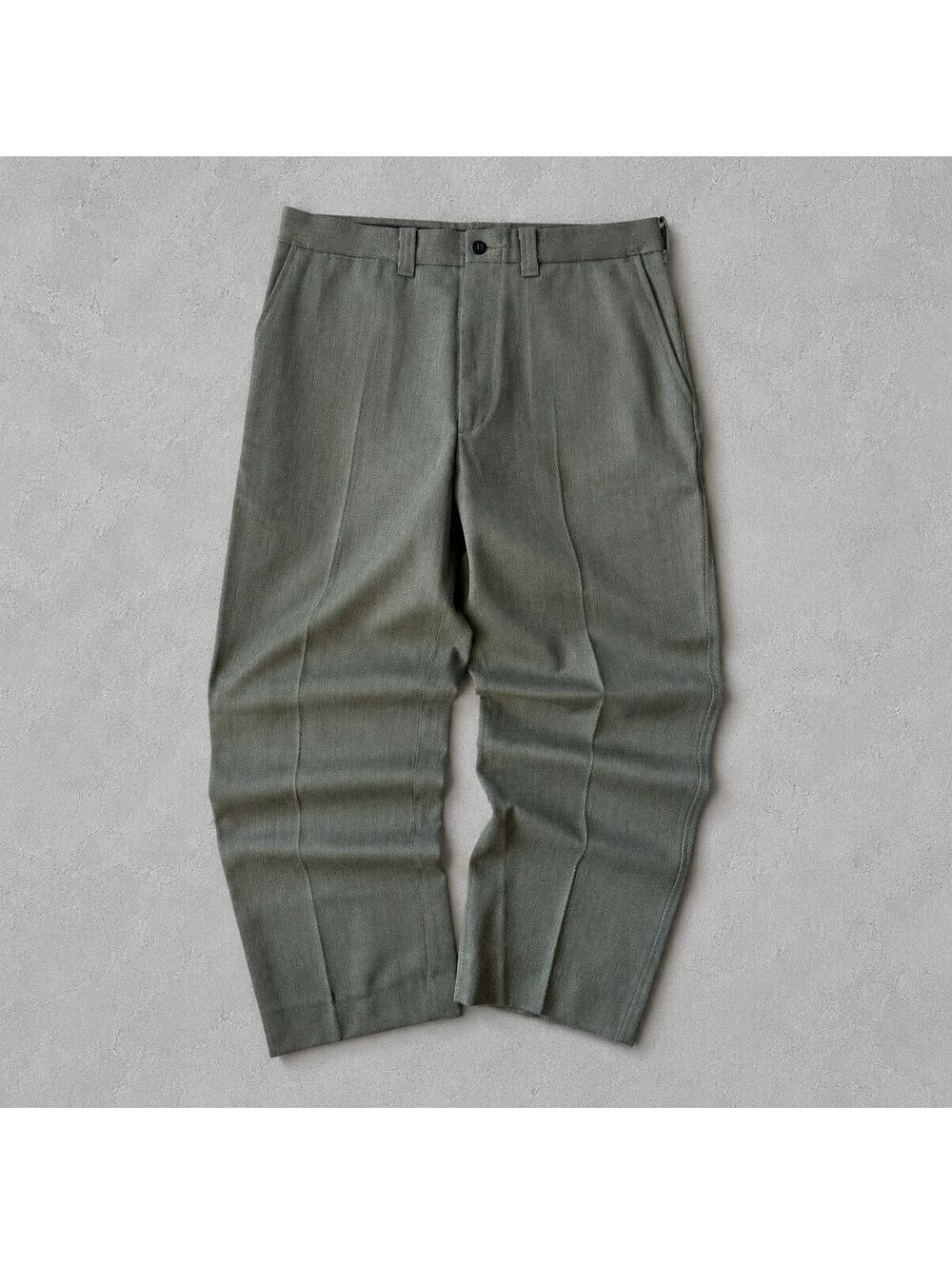 Vintage Filson Wool Whipcord Pants C.C. Filson Seattle Green Trousers 36 x 30
